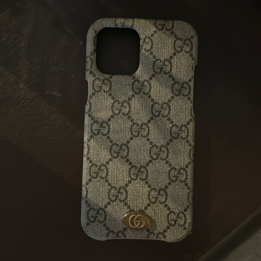 Authentic Gucci iPhone 12pro max case